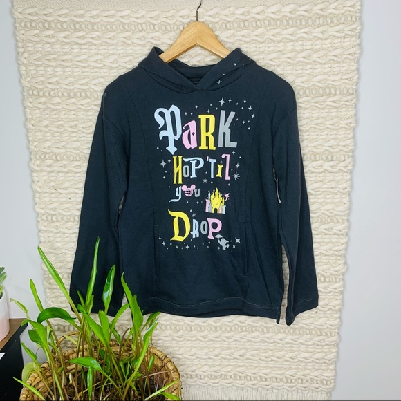 Disney Girls Park Hop Til’ you Drop Hoodie